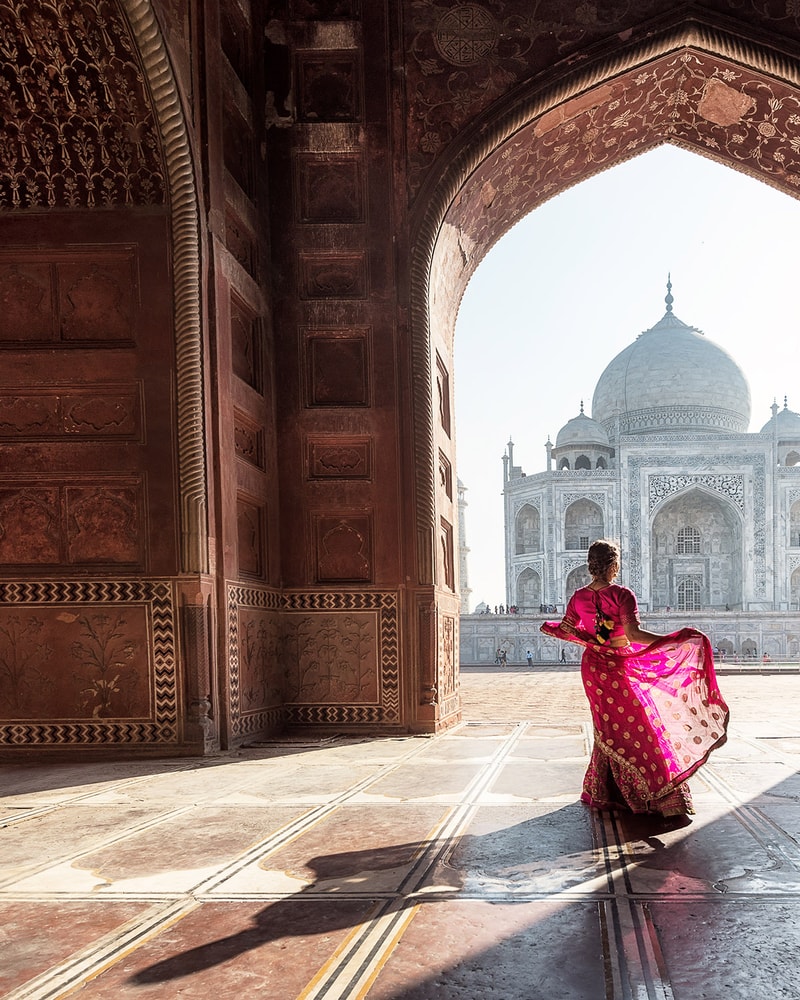 Rundrejse i Indien: Taj Mahal, Nicobarerne og Tigersafari