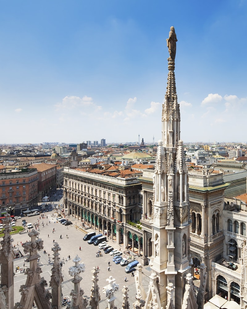 Romantisk rejse til Milano