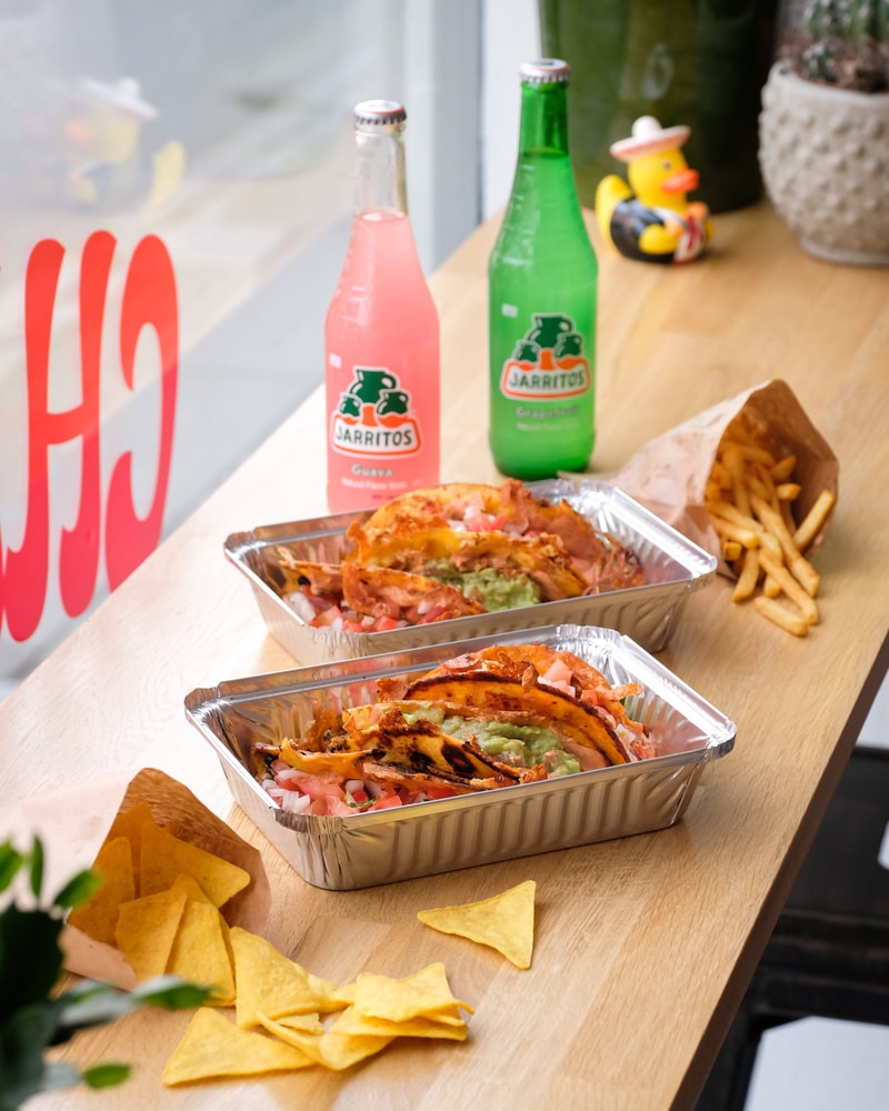 Tacos-Combo fra Chávez på Gammel Kongevej - Krydret Kærlighedsmad fra Mexico