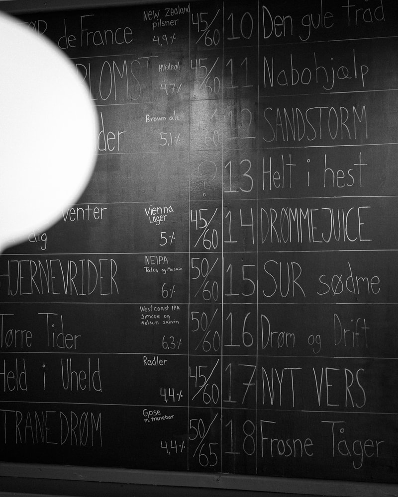 2 Store Valgfrie Fadøl hos Ølsnedkeren på Nørrebro - Hjemmebryggede Specialøl