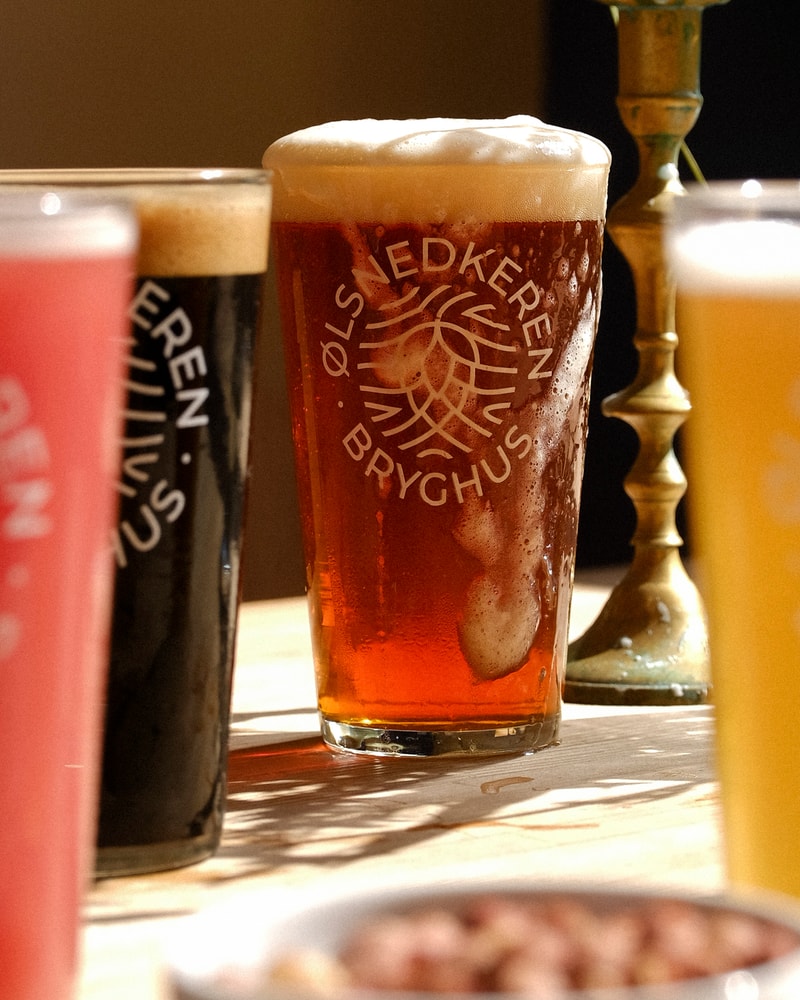 2 Store Valgfrie Fadøl hos Ølsnedkeren på Nørrebro - Hjemmebryggede Specialøl