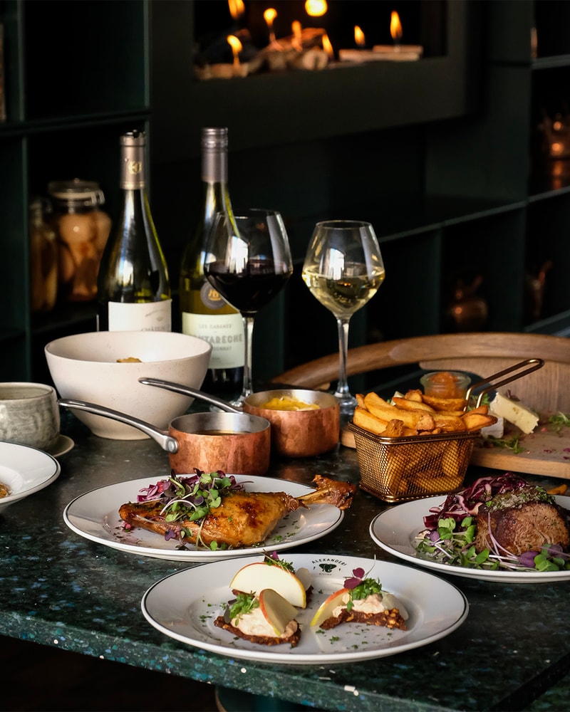 Valgfri 3-retters hos Carlsberg Byens Darling - Efterårsmenuen på Alexanders Bistro