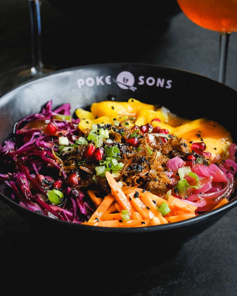 Valgfri Bowl fra Poké & Sons - Bæredygtige Ingredienser & Nordisk Smag