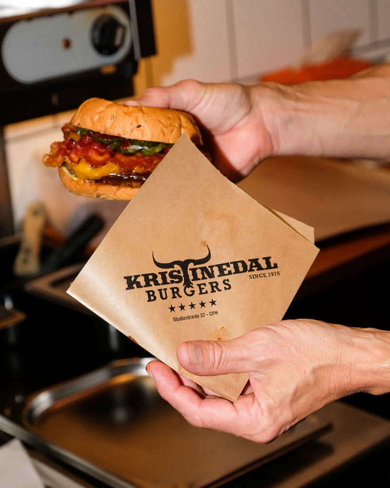 Valgfri Burgercombo Fra Topanmeldte Kristinedal Burgers i Indre By