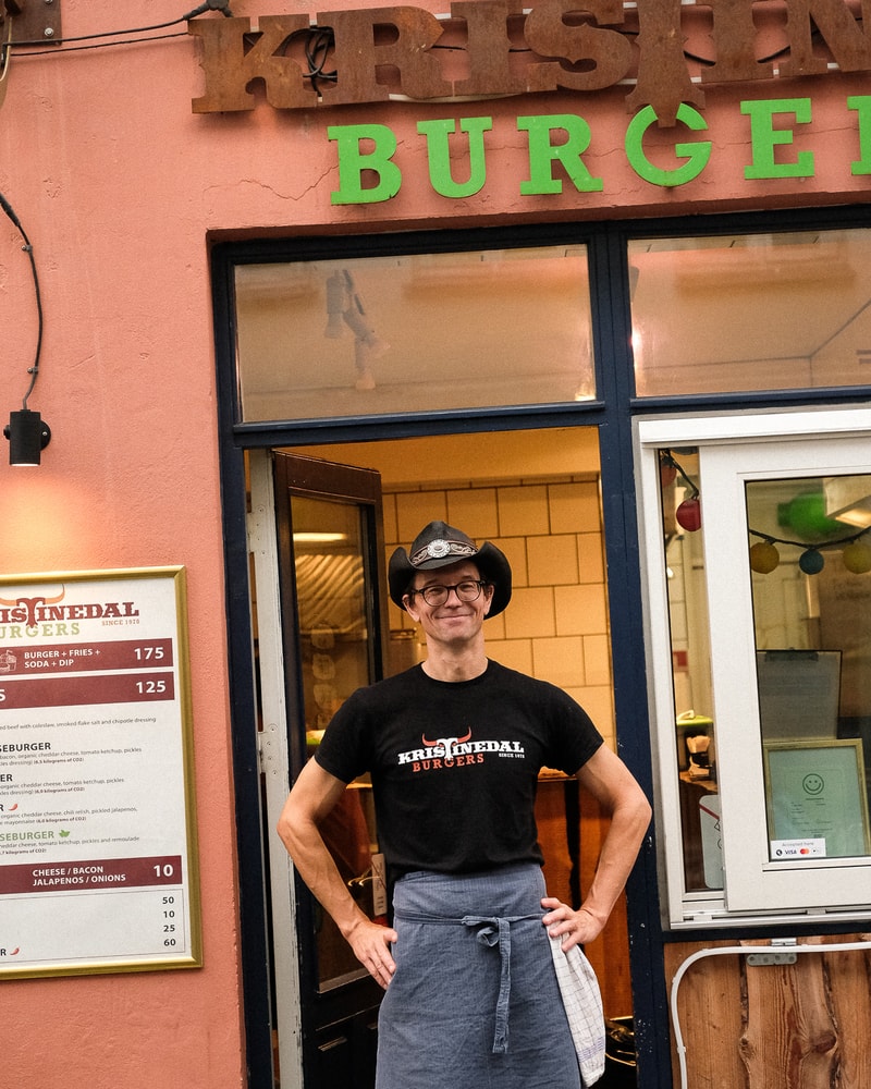 Valgfri Burgercombo Fra Topanmeldte Kristinedal Burgers i Indre By