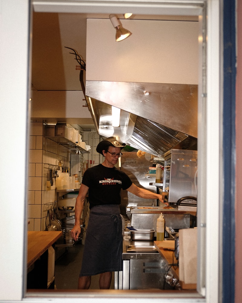Valgfri Burgercombo Fra Topanmeldte Kristinedal Burgers i Indre By