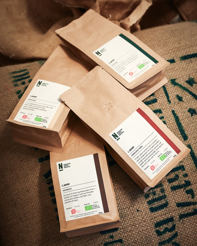 4x Specialkaffe fra Københavnsk Mikroristeri - Gør Julen Ekstra Smagsfuld