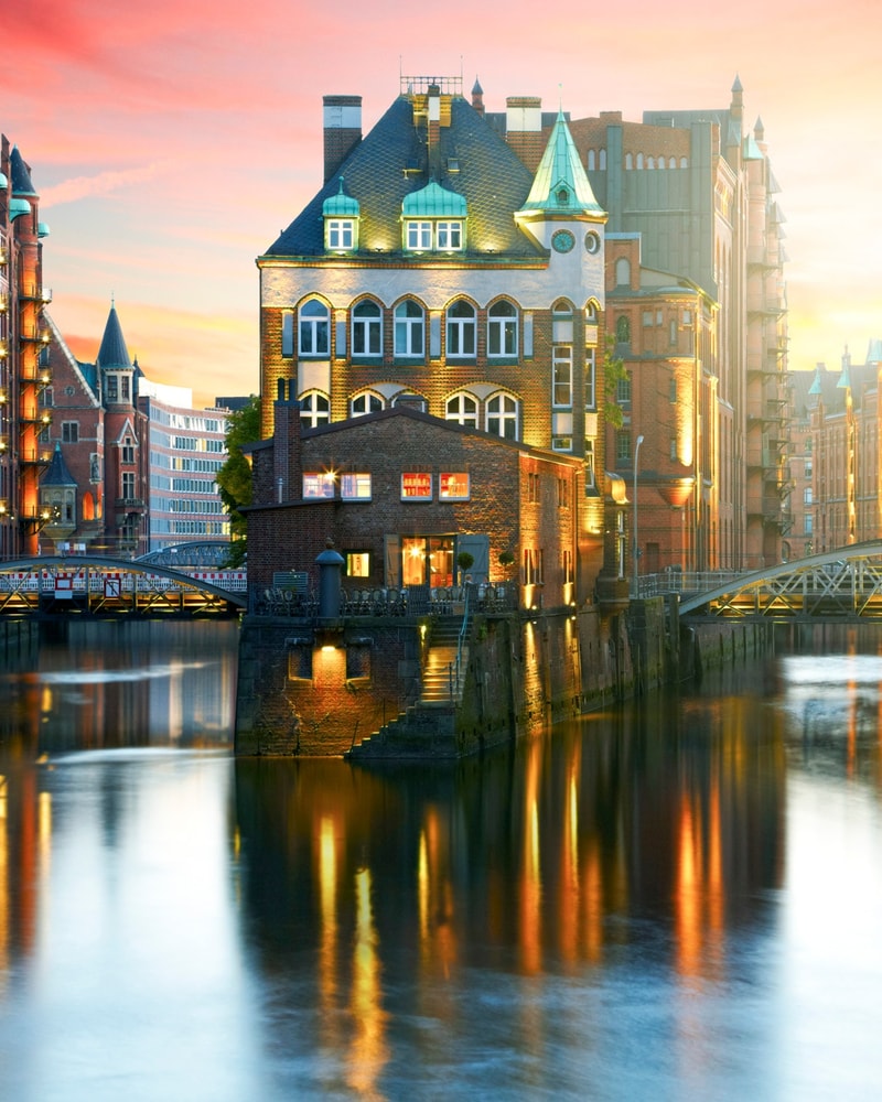 4-stjernet miniferie i Hamborg