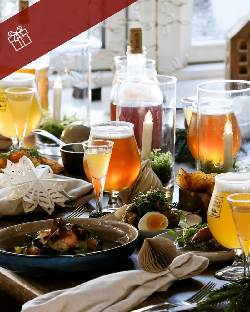 Strandmøllekroens Julebord - En højtidelig menu i stemningsfyldte omgivelser!