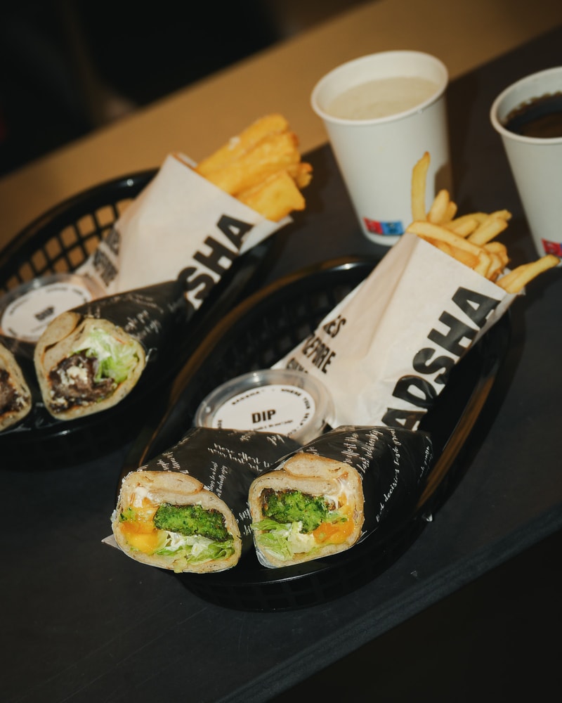 Valgfri Roll Combo @ Badsha Nørrebro - Kvalitetsshawarma Skabt Af Michelin-kok