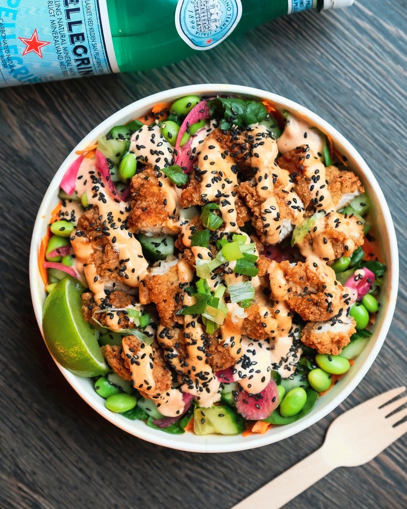 Valgfri XL Bowl + Drik @ Eat My Bowls - Farverige Smagsbomber Fyldt Med Smag