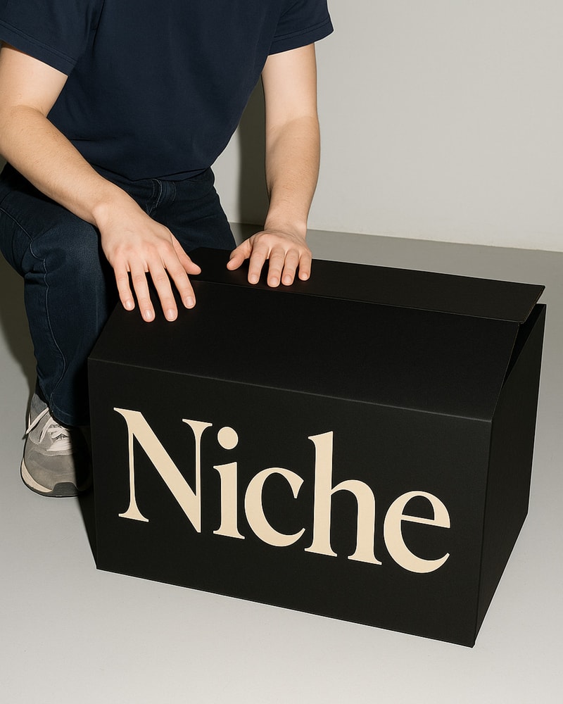 NICHE BLACK BOX: Fyldt Med 100 Hemmelige Smagsoplevelser