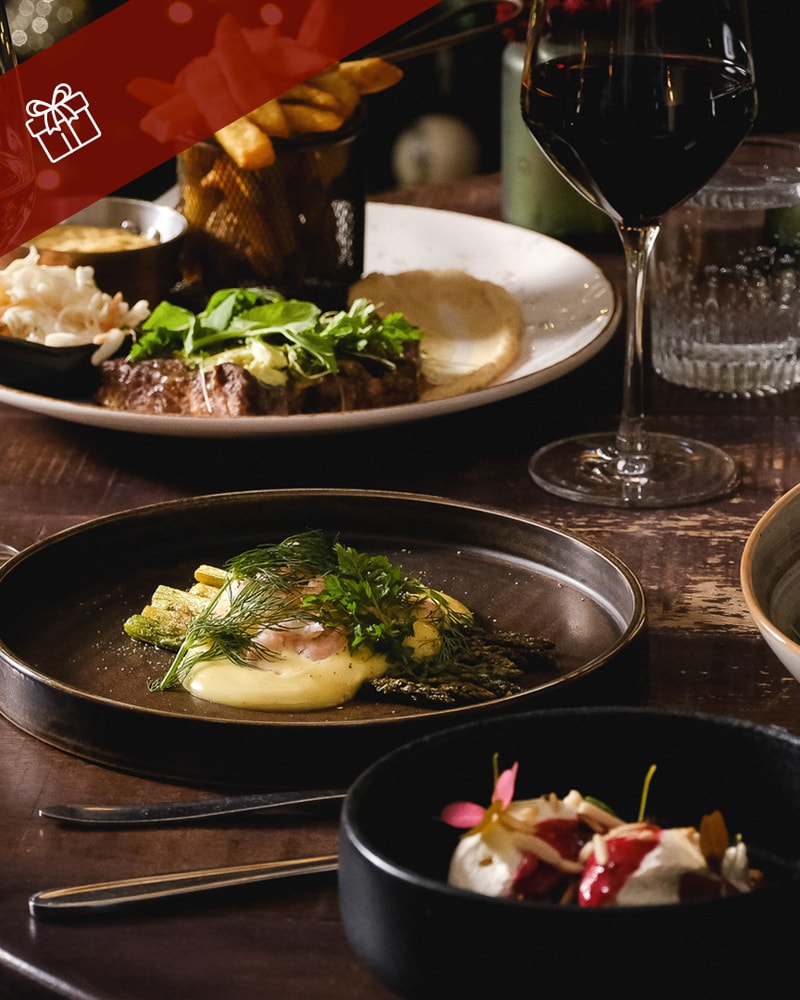 Valgfri 3-retters på Den Blå Hund - Legendarisk Frederiksberg-Café