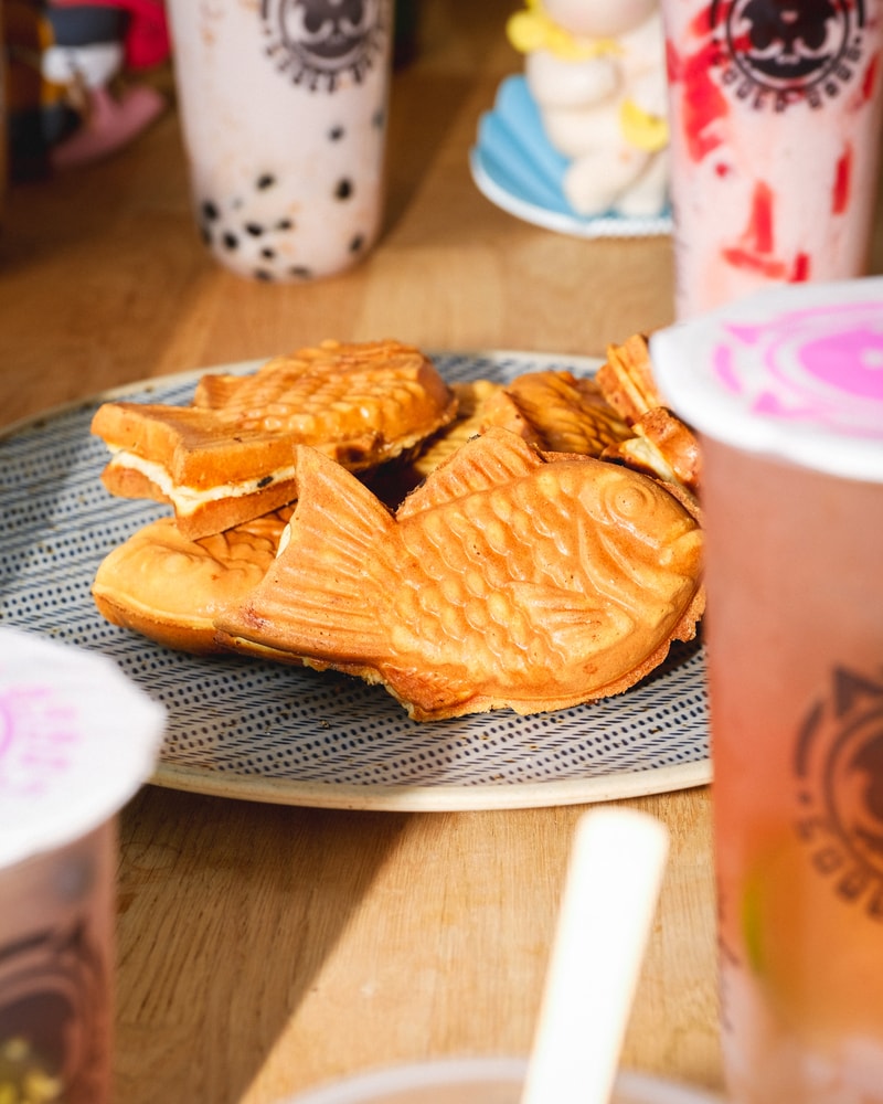 Frit valg @ Sober Boba på Vesterbro - Taiyaki, Mochi Cups & Bubble Tea