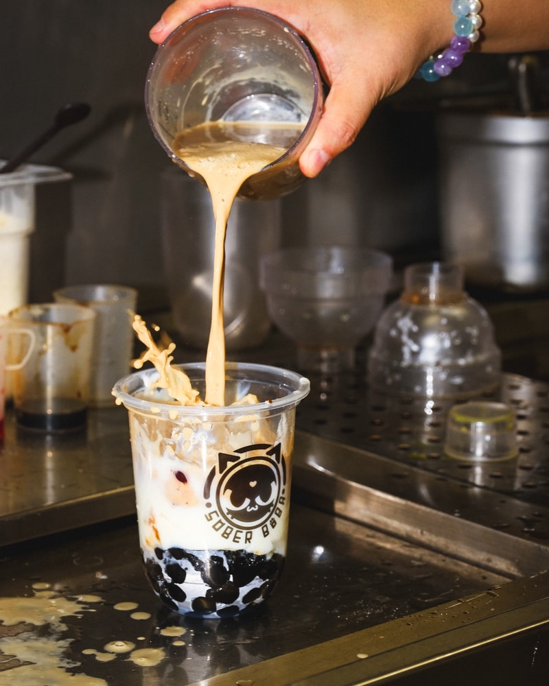 Frit valg @ Sober Boba på Vesterbro - Taiyaki, Mochi Cups & Bubble Tea