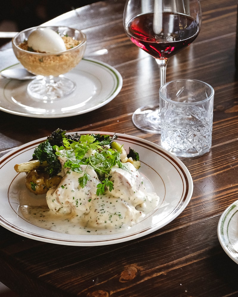 3-Retters Menu på EWALDS Brasserie - Nyd Vinterstemningen på Frederiksberg