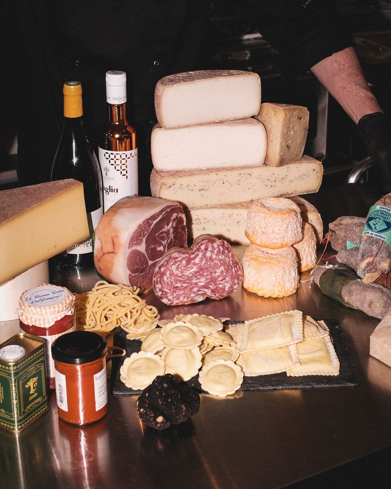 Frit valg @ Gastronomer Frederiksberg - Frisk Pasta, Charcuteri & Kvalitetsoste