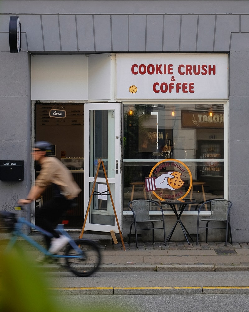 Valgfri Cookie + Kaffe @ Cookie Crush - Forkærlighed for Kage & Krumme