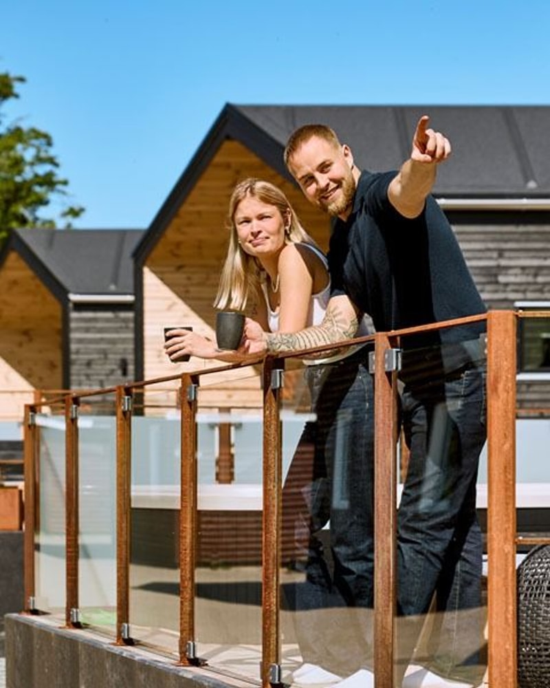 NYHED: Luksus feriehus med spa og havudsigt