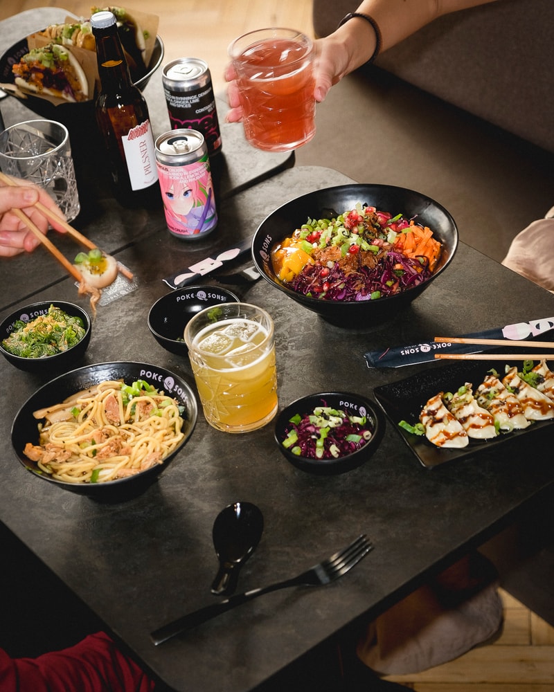 Frit valg på ALT @ Poké & Sons - Asiatisk Velsmag & Nordiske Råvarer