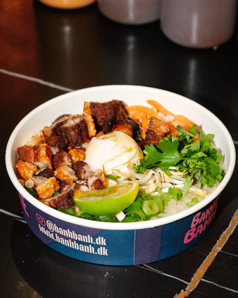 Valgfri Combo @ Banh Banh - Prøv Nudelsalater, Congee el. Banh Mi's