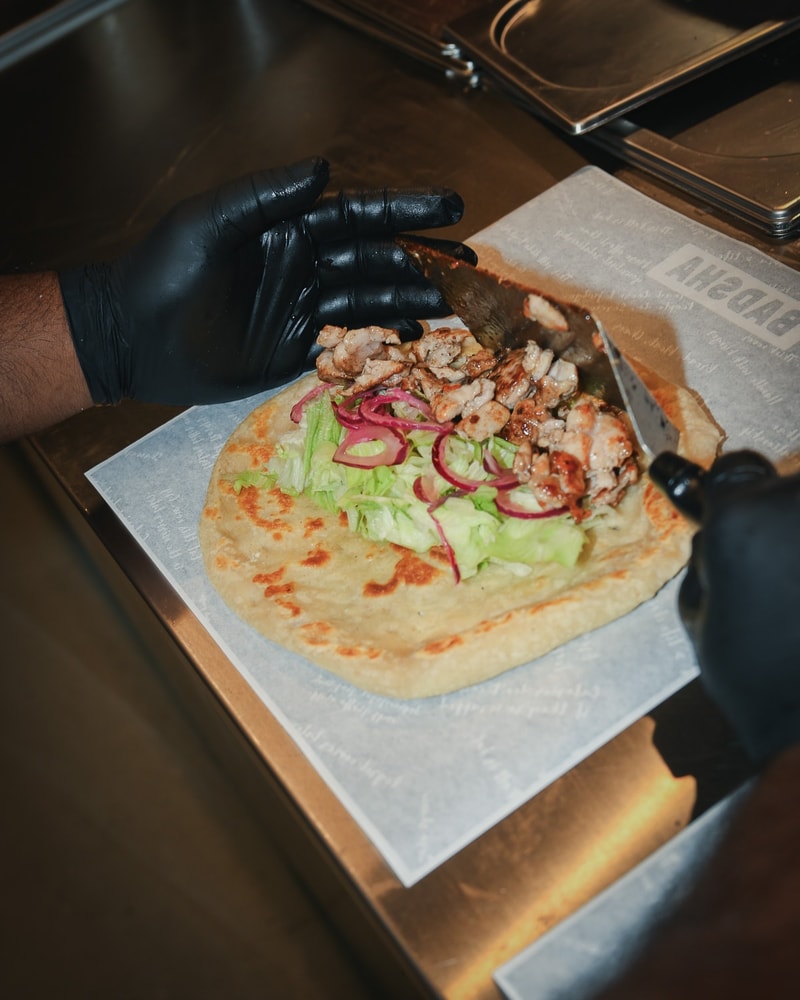 Valgfri Roll @ Badsha - Kvalitetsshawarma Skabt Af Michelin-kok