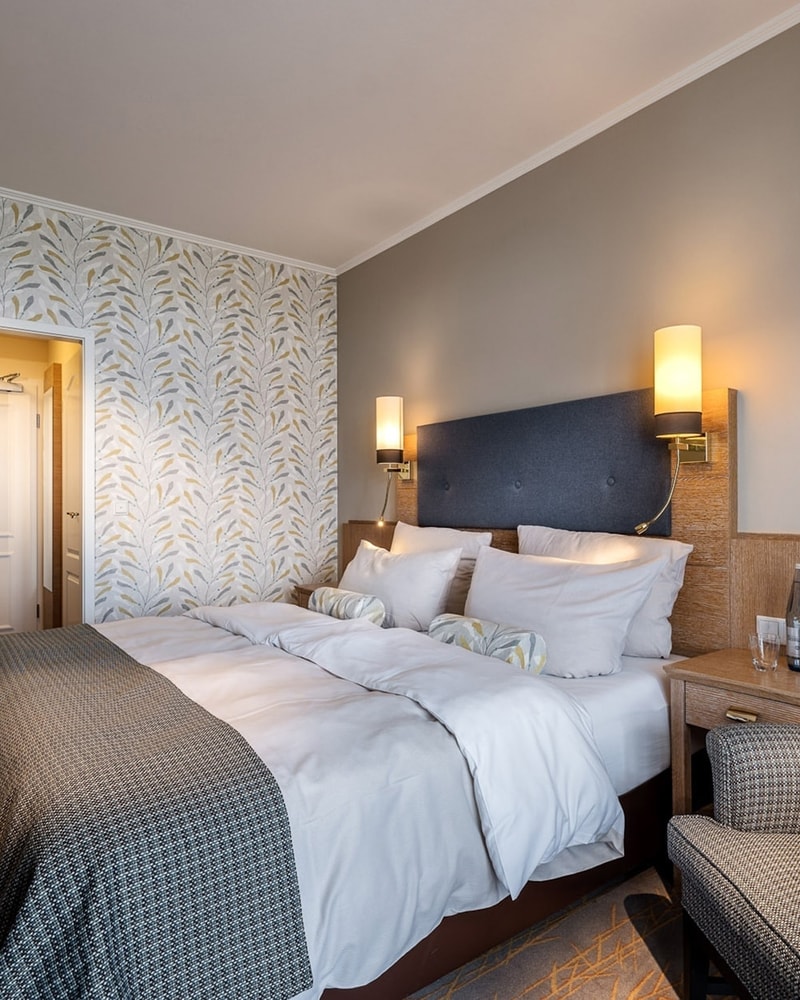 Smukt hotel med fjordudsigt!