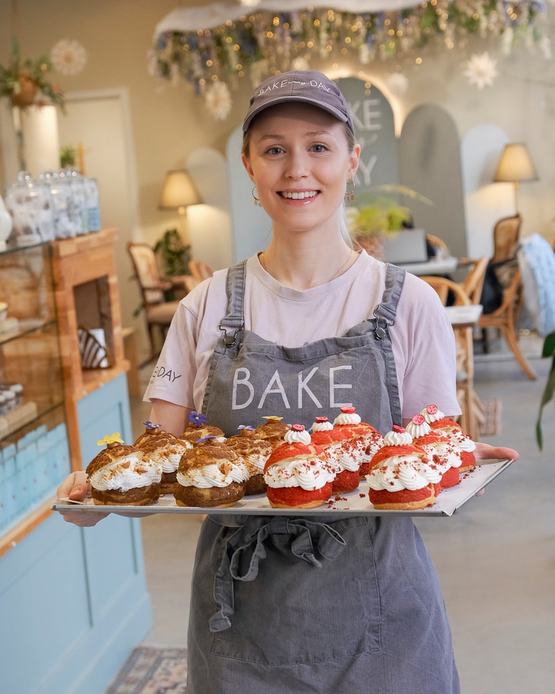 2 Valgfri Fastelavnsboller @ Bake My Day - 100 % Familieejet Kagekunst