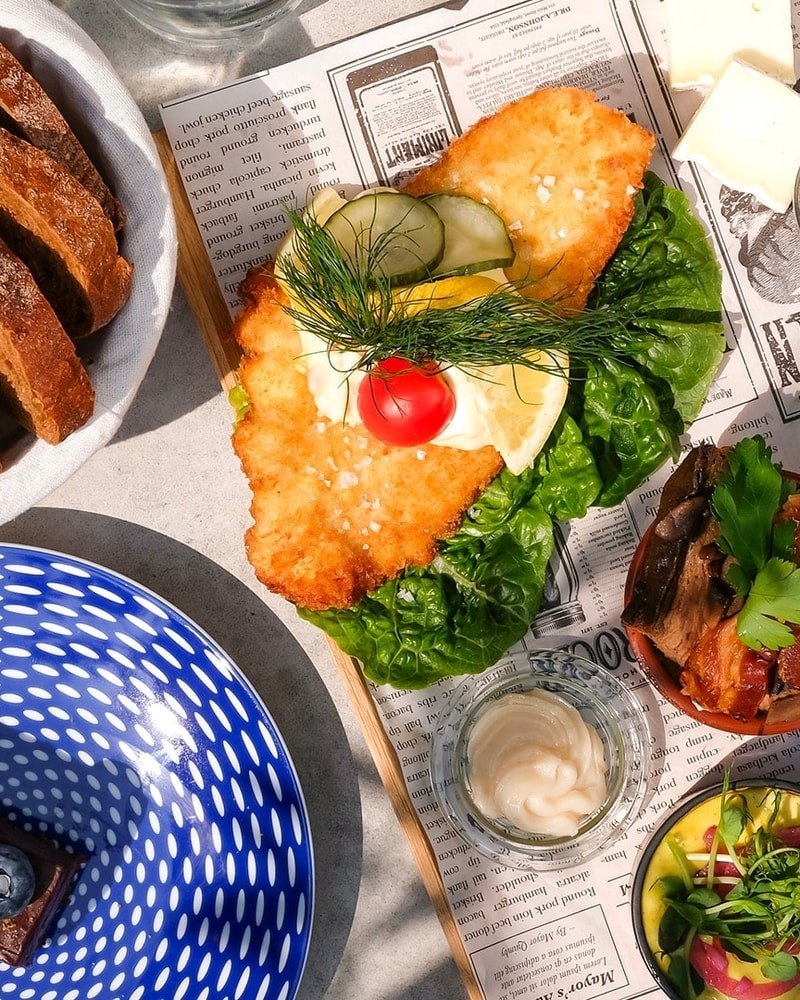 Frokostplatte hos Frederiksberg Rådhuskælder