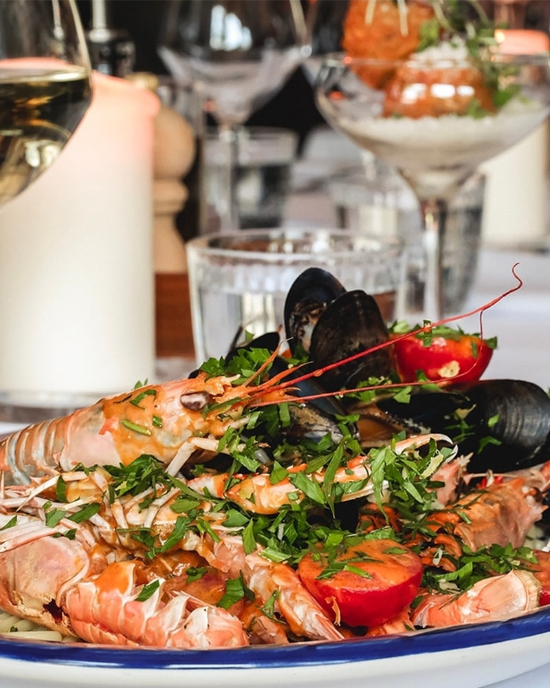 4-Retters Italiensk Gastronomi & Vinmenu | Como Indre By