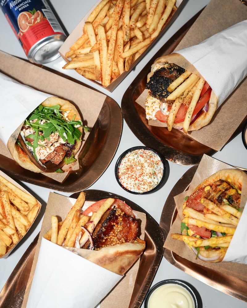 Valgfri Pita-combo @ Abaco på Østerbro - Lækker Mad, Gode Venner og Zero Waste!