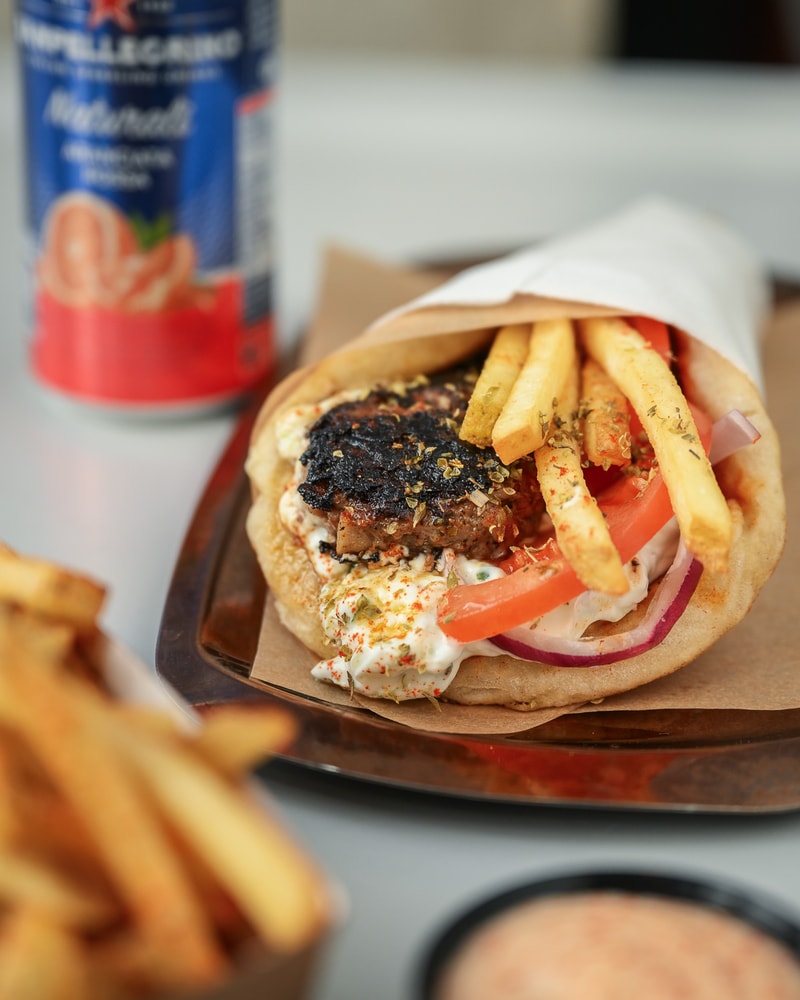 Valgfri Pita-combo @ Abaco på Østerbro - Lækker Mad, Gode Venner og Zero Waste!