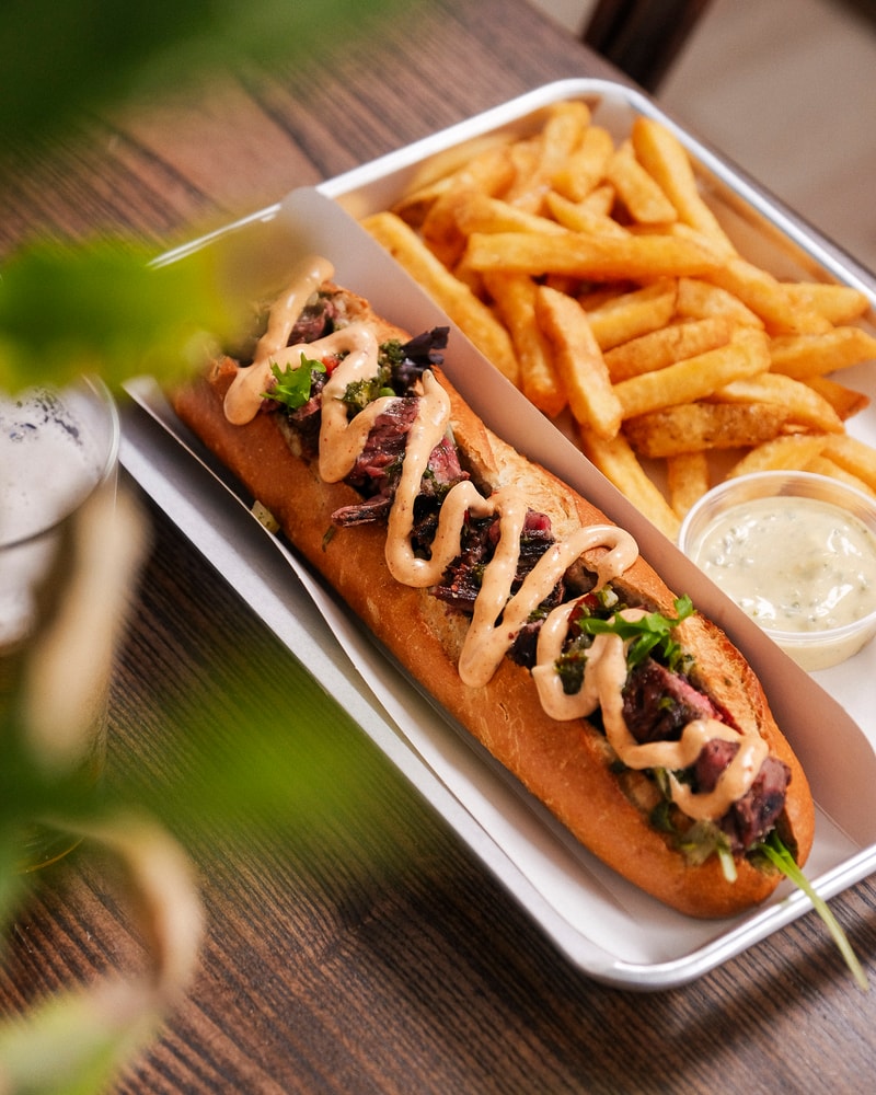 Pepito Sandwich Combo @ Fuego - Eksplosiv Kombi af Kød, Chimichurri & Chipotle