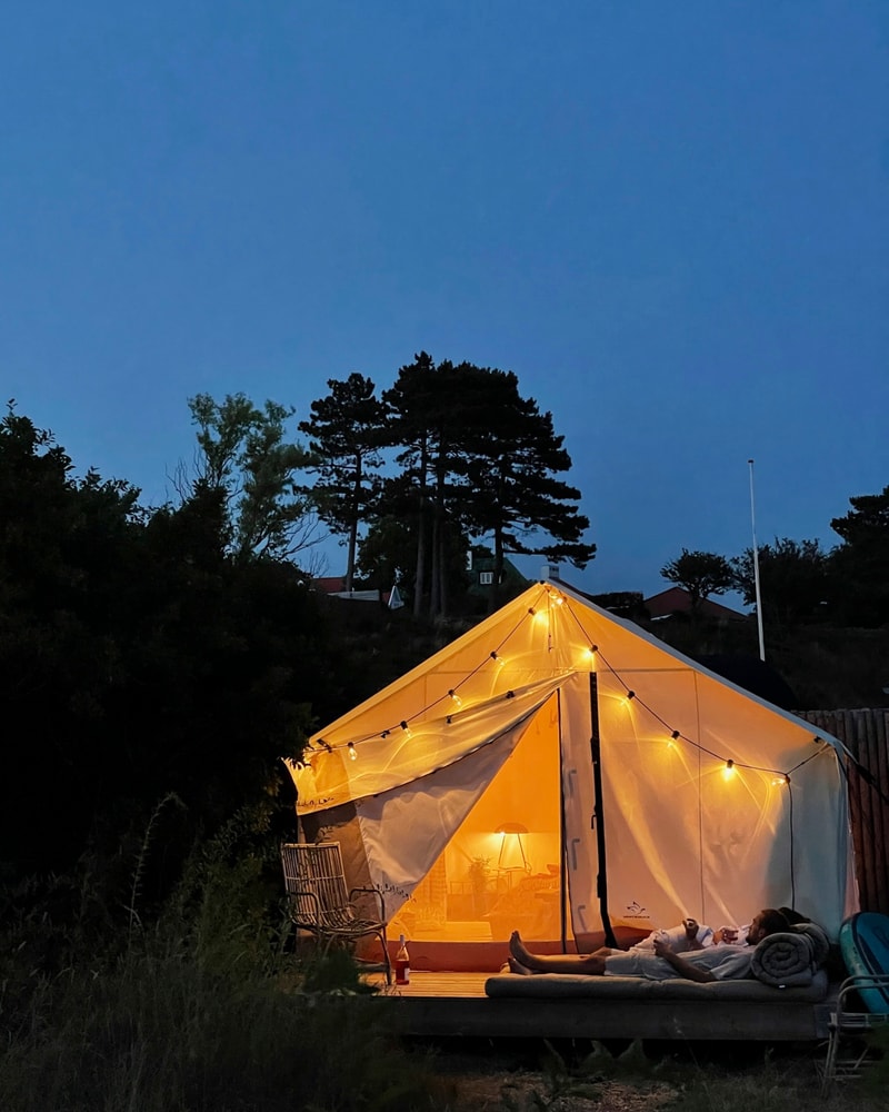 NYHED: Glamping på Lynæs Surfcenter