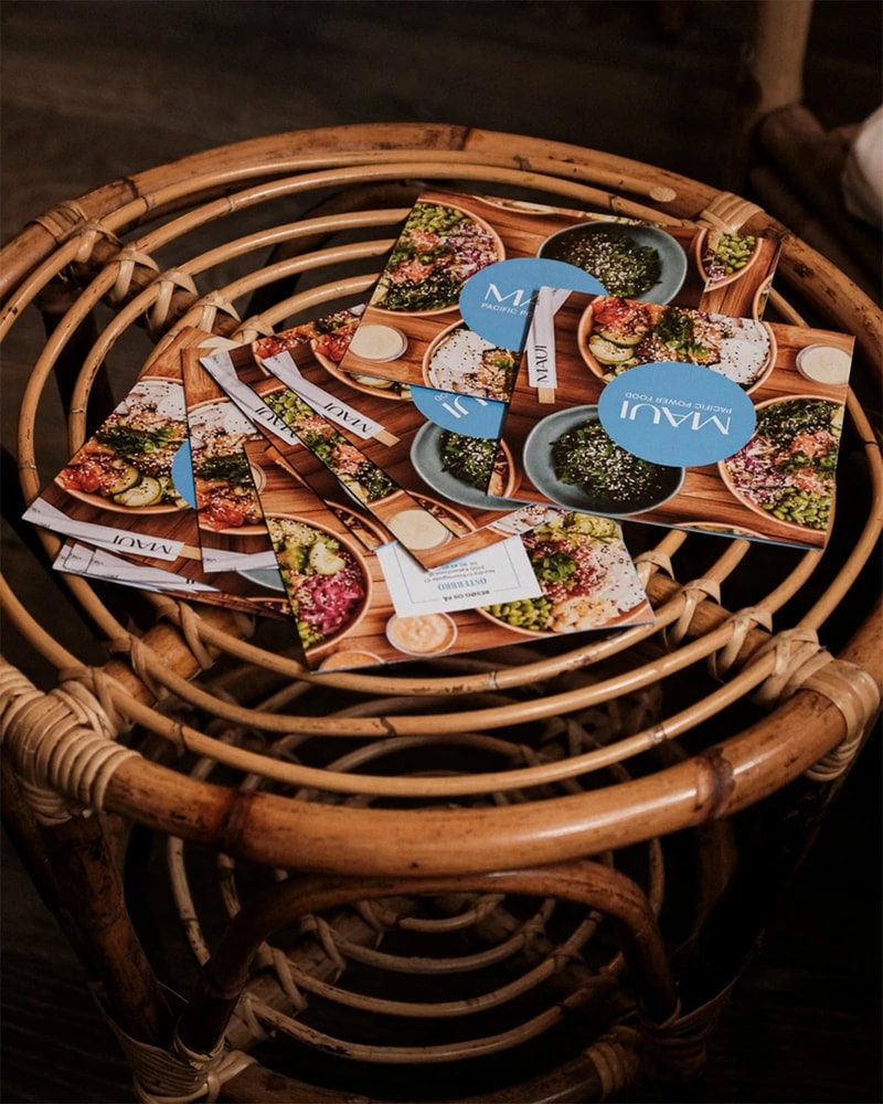 Valgfri Stor Poké Bowl @ Maui Poke - Hawaiianske Bowls Fyldt med Friskhed!