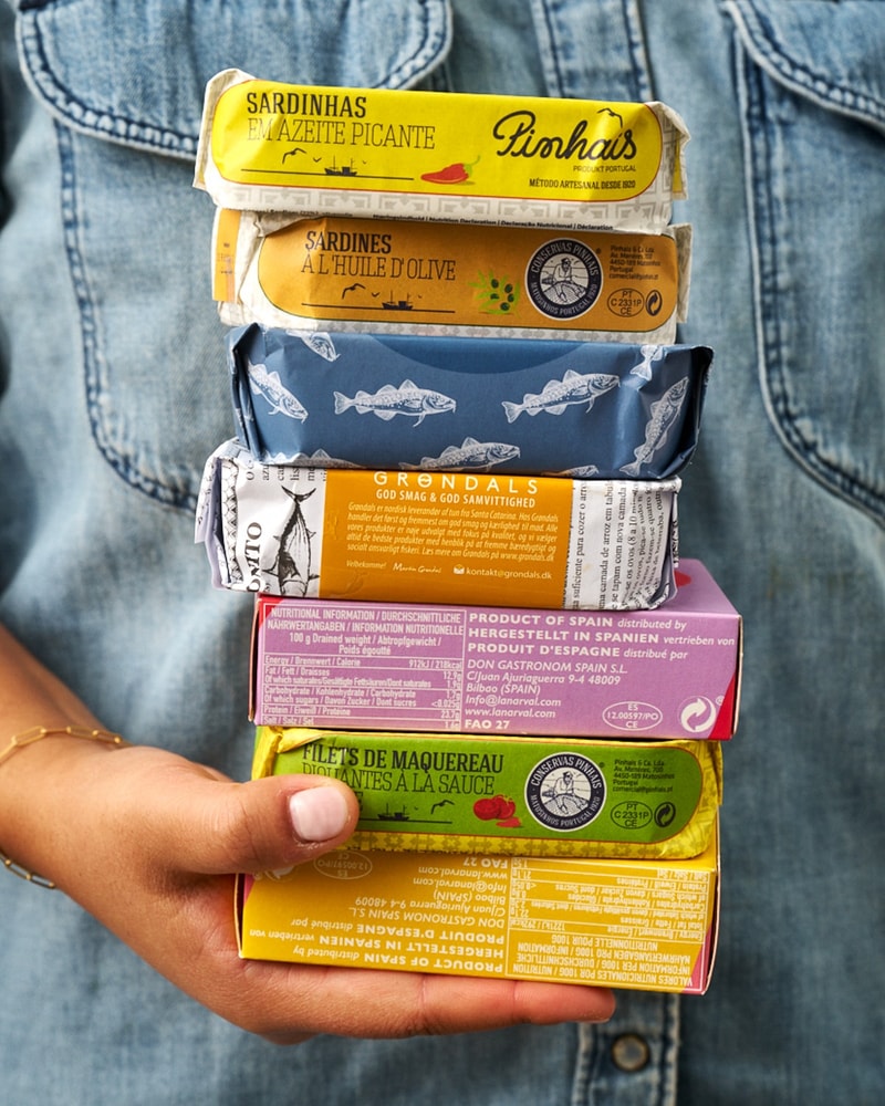 Frit valg på ALT @ Grøndals Fiskekonserves - God Smag & God Samvittighed