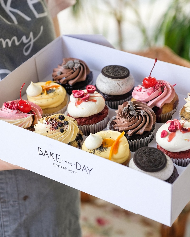 2-for-1 Cookies/Cupcakes @ Bake My Day - 100 % Familieejet Kagekunst