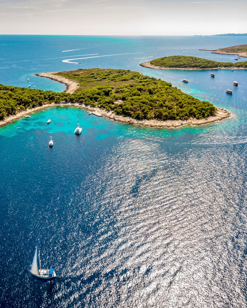 1 uges Yacht Cruising i den Kroatiske Skærgård