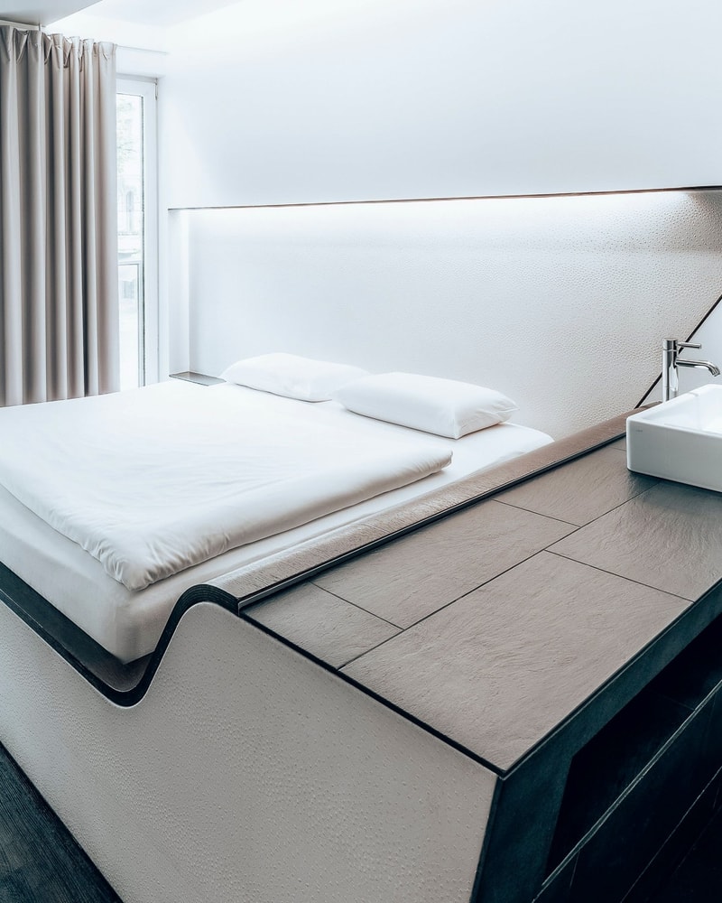 Bo på design-hotel i Berlin