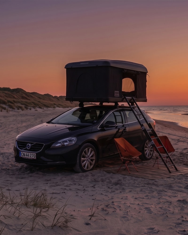 Spar op til 47%: Strandsurfing eller ferie i tagtelt
