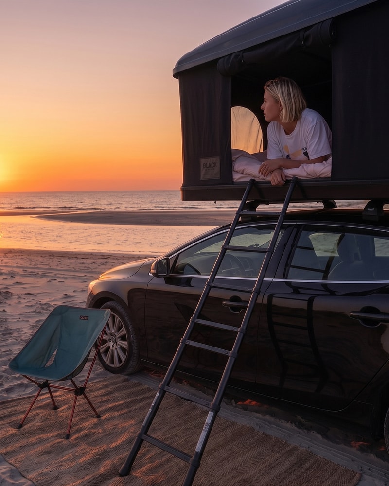 Spar op til 47%: Strandsurfing eller ferie i tagtelt