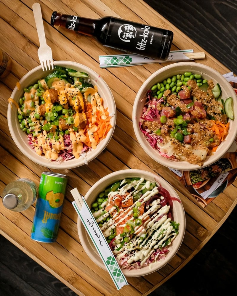 Valgfri Signature Poké Bowl @ Maui Poke - Hawaiianske Bowls Fyldt med Friskhed!