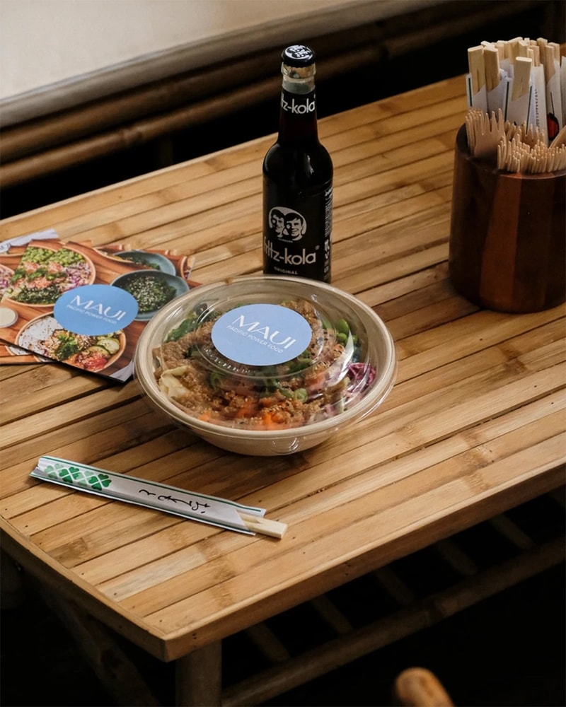 Valgfri Signature Poké Bowl @ Maui Poke - Hawaiianske Bowls Fyldt med Friskhed!