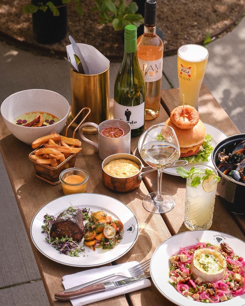 3-Retters Sommermenu @ Carlsberg Byens Darling - Alexanders Bistro