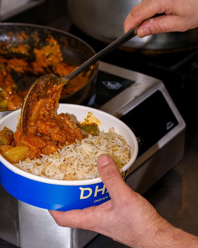 ½ Pris på Combo @ Dhaba Kitchen - Moderne Indisk Streetfood Med Sjæl