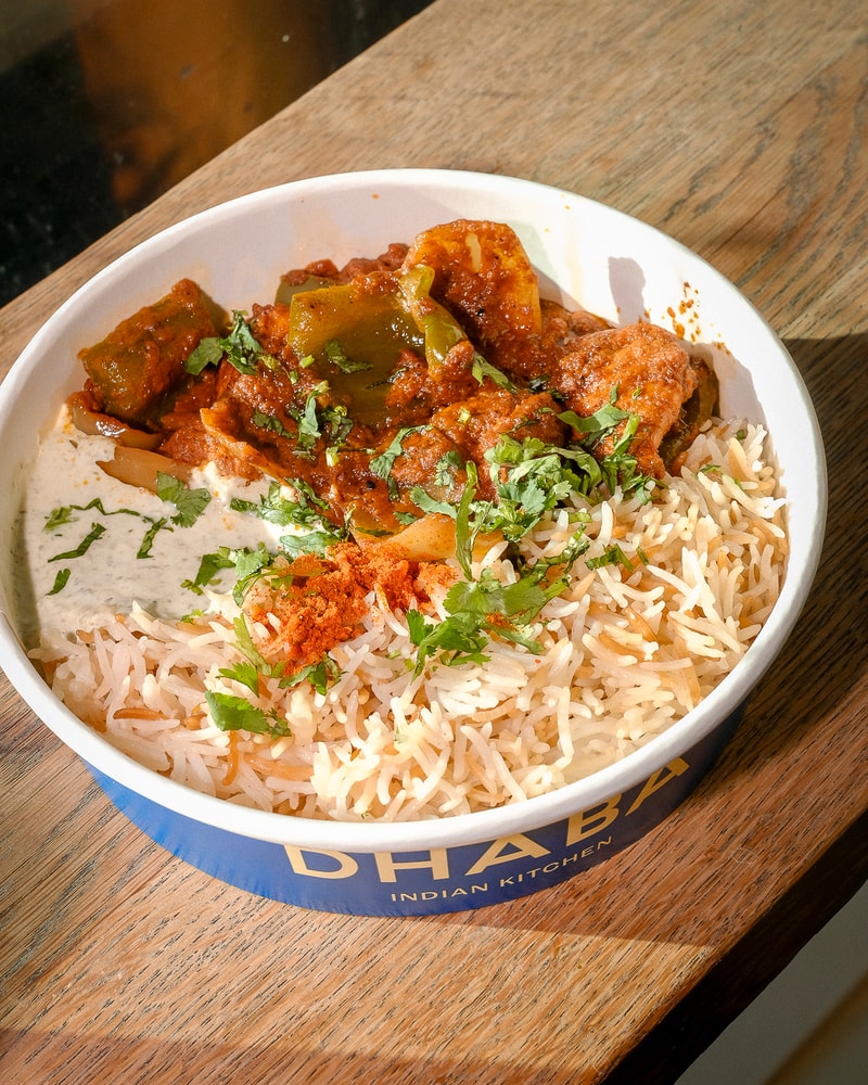 ½ Pris på Combo @ Dhaba Kitchen - Moderne Indisk Streetfood Med Sjæl