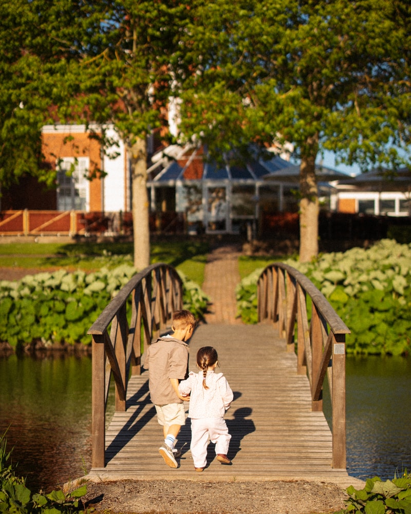 Familie-ophold på Sørup Herregaard