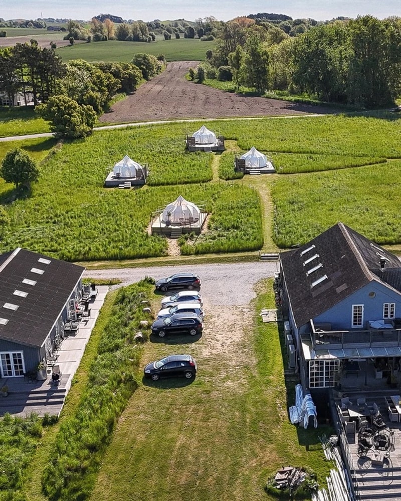 Glamping/Ophold på Samsø Badehotel