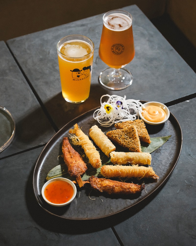 2 fadøl og asiatiske snacks til deling @ Bryggerens Asian Kitchen & Bar