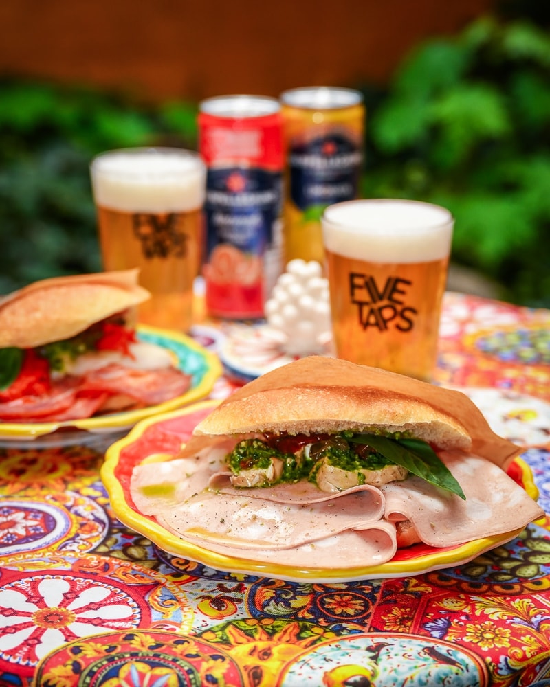 Valgfri Panini + Fadøl @ La Trinacria - Autentisk Siciliansk Stemning i Indre By
